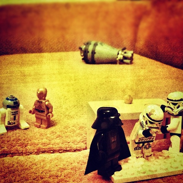 LEGO Star Wars diorama